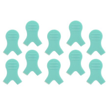 NICEXMAS Ögonfranspermanent Plast 10 st 3,7 x 3,3 cm