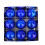 Plastic Pearl Christmas Baubles 9pcs 1