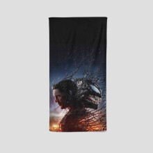 Venom Custom Towel – 35x75cm Gym, Yoga & Boxing Towel for Fans
