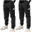 Boys Casual Cotton Cargo Pants 2-Pack Elastic Waist 1