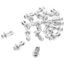 NICEXMAS Screw and Anchor Set Stainless Steel 20 Sets