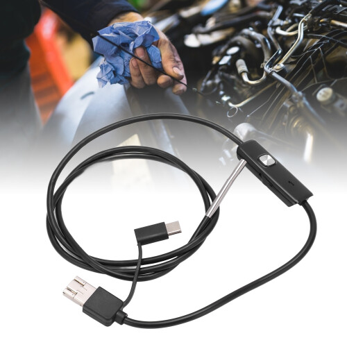 AN100-3.9 3.9mm HD Endoscope Camera with LED Light, IP67, 1m