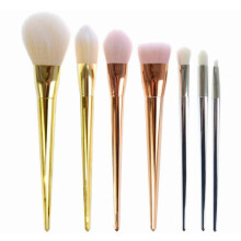 Makeup Brushes - Rose Silver Gold - Makeup Brushes