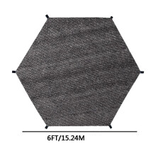 Sonnenschutz für Trampoline – UV-beständiges, wasserdichtes Dach für runde Trampoline mit 1,8 bis 4,2 Metern Durchmesser (elastischer Rand, 8