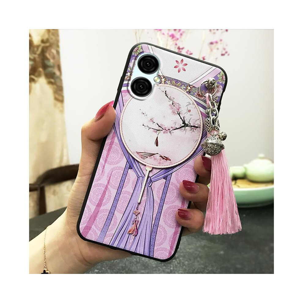 Blu G53 Phone Case Â Bell Chinese Style Tassel Back Cover, Dirt-Resistant, Shockproof, Anti-Knock, Anti-Dust, Waterproof, Durable Silicone Tpu 9448483963350