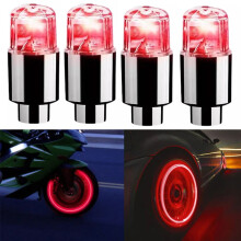LED-hjullyktkapselsett med 4Perfekt tillegg for å forbedre synligheten på biler, sykler og motorsykler om natten