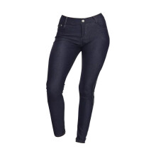 Elastiske jeans for kvinner, fargerike blyantbukser, casual jeans med liten føt, tynne, slengjeans for kvinner, jeans for kvinner (marineblå, 27)