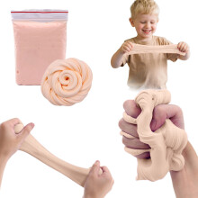 Furry Cloud Butter Slime Kit – Giftfri, elastisk sensorisk legetøj til børn og voksne, stresslindring og kreative aktiviteter (base af