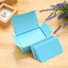 tarjetas de papel para manualidades: esquinas redondeadas, color kraft/verde/azul, para estudio, notas, marcapáginas, felicitación e índice