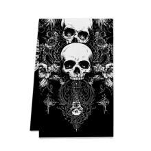 Halloween holiday gift towels, kitchen cloths, Reusable Kitchen Dishcloths - Ultra Absorbent Dish Towels for Washing Dishes 26*17.7 inch /10 PCS