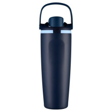 304 Stainless Steel Fitness Sports Vacuum Bottle with handle and straw, Large Capacity Macaron Thermal Mug/30/40oz