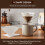 (V01 Small White) 40 Sheets V-Shape Coffee Filter Paper, 1-4 Cups 7