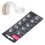 20pcs Transparent Silicone Open Ear Dome Tips for Minifit 8mm 16