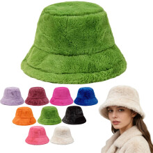 Girls' Thickened Fisherman Hat with Ear Flaps