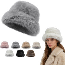 Girls' Thickened Fisherman Hat with Ear Flaps