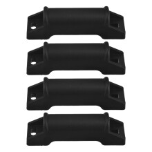 Gaming Chair Sliders Black 4 Pcs