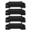 Gaming Chair Sliders Black 4 Pcs 1