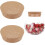 τεμάχια μεγάλα καπάκια από φελλό (3,7-4,3") για βάζα Mason, γυάλινα μπουκάλια, βάζα 1
