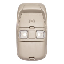 Conjunto de consola superior compatible con Dodge Ram 1500 2500 1998-2001. Consola superior delantera con almacenamiento LED. Reemplaza la pieza
