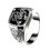 Men's Scorpion Engraved Alloy Ring Silver 1