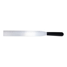Straight Cake Icing Spatula, Professional Stainless Steel Cake Baking Decorating Frosting Spatulas with Wooden Handle Spatula