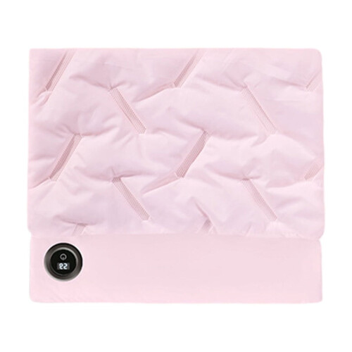 USB Electric Hand Warmer, Rechargeable with Digital Display, Soft Polyester, Compatible with USB Power Banks