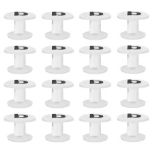 16PCS Durable Plastic Snap Button Clips for Beach Bags and Accessories