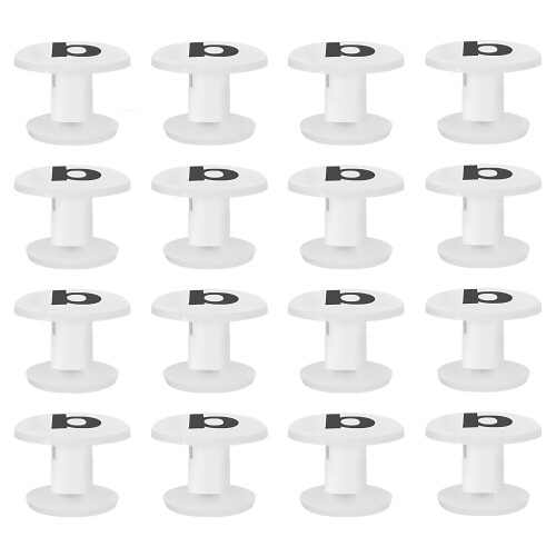 16PCS Durable Plastic Snap Button Clips for Beach Bags and Accessories