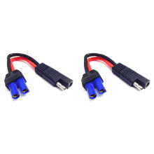 2X High Quality SAE to EC5 Power Extension Cable SAE Plug Wire EC5 Female to SAE Wire Battery Battery Solar Cable