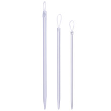 Hytrove hand sewing needle Yarn Threader Plastic Sewing DIY Projects Middle-aged People 3Pcs
