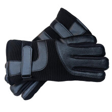 Mens Warm Gloves Black 2Pack Thermal Anti-Slip for Outdoor Activities
