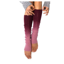 Boot Cuffs, Warm Leggings for Women Winter, Leg Warmers, Knit Leg Warmers, Long Socks for Women, Purple One Size