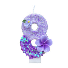 TZYUDK P-156 H Roman Numeral Candles Numeral Birthday Candles Birthday Celebration Party Candle Wax