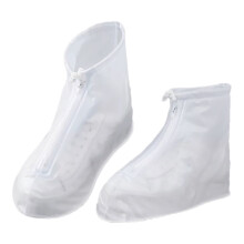 Waterproof PVC Rain Boot Covers Ankle-High 1 Pair