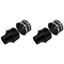 2X Dust Collection Fitting Kit Include 4 Inch to 2-1/2 Inch Reducer for Woodworking Dust Collection Hose and Dust