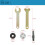 Angle grinder electric drill connecting rod set 2