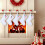Personalised Christmas Stockings with Initial, Red & White 4