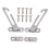 Kids Safety Lock Window Restrictor Set 4