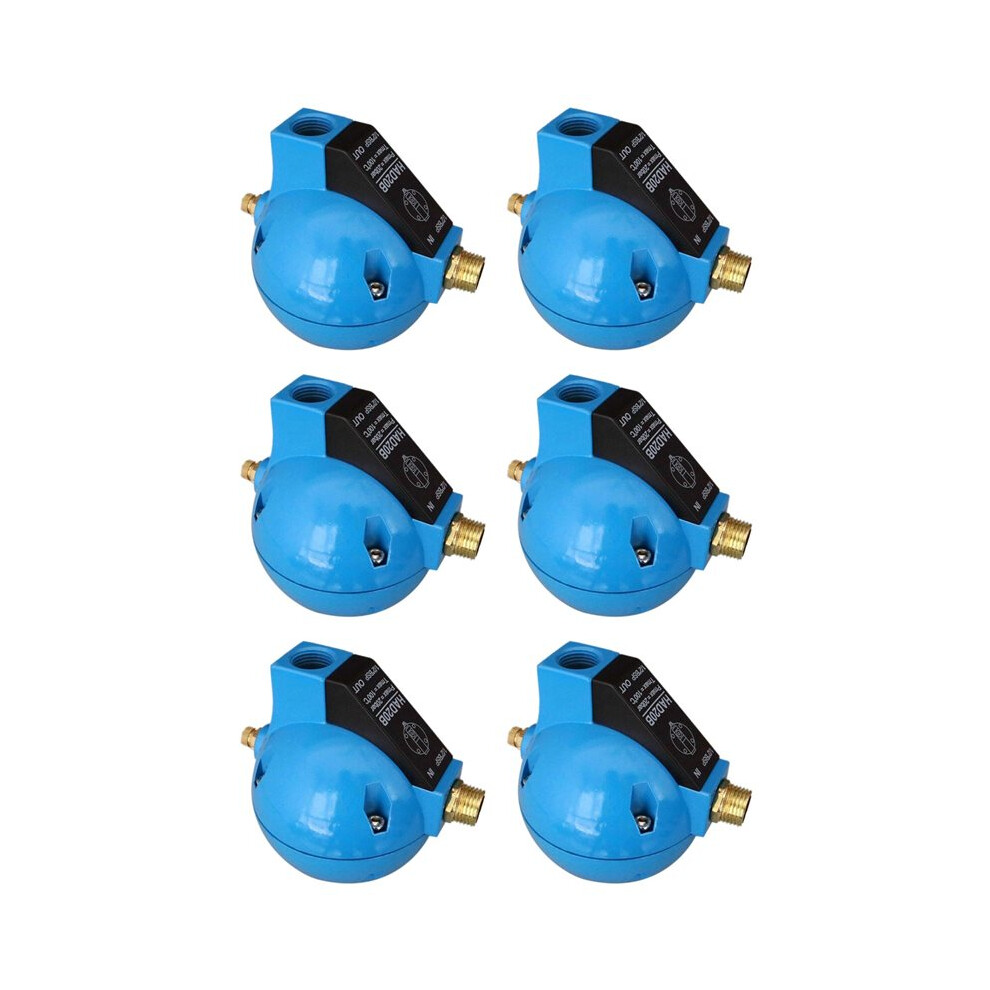 6X Had20b Compressed Air Automatic Float Drain Valve 1/2Inch Bsp 400L/M Condensate Water Machine 6031744815593