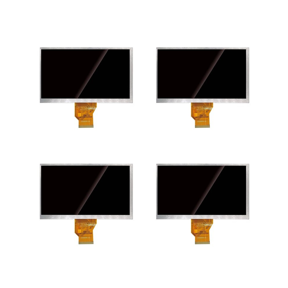 4Pcs 7-Inch Ttl 50Pin 7Dd1+1 20000938-30 Suitable For At070tn90 At070tn92 V.x Lcd Screen(Thickness 3.5Mm Lcd) 6031563801128