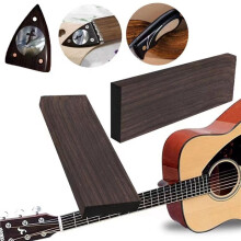8 SZTUK Niedokończone Drewno Hebanowe Pusta Tablica do DIY Akcesoria Gitarowe Gitara Elektryczna Gitara Muzyczna Gitarzysta 120x40x10mm