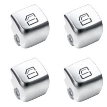 4X Car Left Driver Door Window Repair Button Cover 2059056811 for C-CLASS W205 GLC W253 2015-2021 No.3