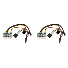 2X Modulo di Alimentazione -ATX 120W 24 Pin   PSU Auto  ITX Modulo di Alimentazione -ATX Alto ITX