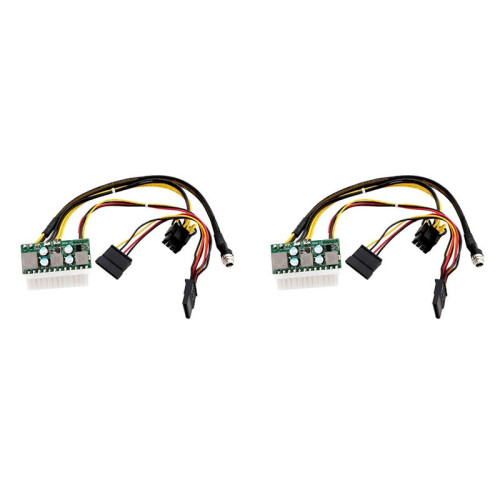 2X -ATX 120W 24Pin Power Supply Module   PSU Auto  ITX High -ATX Power Module ITX