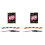 2X RUSH TINY TANK  VTX 48CH 350mW Transmitter 5V Input W/ LED Expansion Board FPV Transmitter for FPV Racing 1