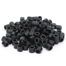 100pcs Silicone Color Code Rings Dental Orthodontic Accessory Black