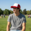 (Red White, Sponge Mesh) Ventilated Sun Hat - Adjustable Polyester Cap for Outdoor 7