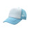(Sky Blue White, Sponge Mesh) Ventilated Sun Hat - Adjustable Polyester Cap for Outdoor 4