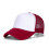 (Burgundy White, Sponge Mesh) Ventilated Sun Hat - Adjustable Polyester Cap for Outdoor 5