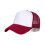 (Burgundy White, Sponge Mesh) Ventilated Sun Hat - Adjustable Polyester Cap for Outdoor 8